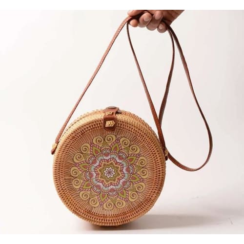 Rattan Handtasche